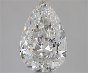 Foto Diamante Natural 1.80 quilates, De pera , Color E, claridad VS2 y certificado GIA de