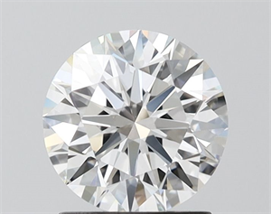 Picture of Lab Grown Diamond 1.39 Carats, Round with Ideal Cut, F Color, VS1 Clarity and Certified by IGI