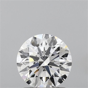 Picture of Lab Grown Diamond 1.22 Carats, Round with Excellent Cut, D Color, VVS2 Clarity and Certified by IGI