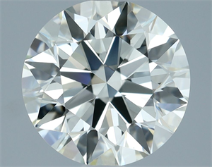 Picture of Natural Diamond 2.01 Carats, Round with Excellent Cut, I Color, VS1 Clarity and Certified by IGI