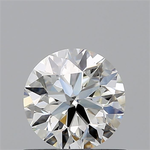 Picture of Natural Diamond 0.76 Carats, Round with Very Good Cut, I Color, SI1 Clarity and Certified by GIA