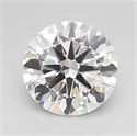 Lab Grown Diamond 1.01 Carats, Round with Excellent Cut, E Color, VS1 Clarity and Certified by IGI