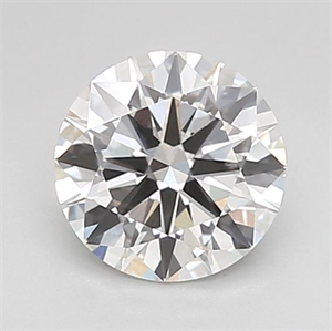 Picture of Lab Grown Diamond 1.01 Carats, Round with Excellent Cut, E Color, VS1 Clarity and Certified by IGI