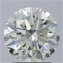 Diamante Natural 1.70 quilates, Redondo , Color M, claridad SI1 y certificado GIA