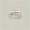 Diamante Natural 0.33 quilates, Radiante , Color F, claridad SI1 y certificado GIA