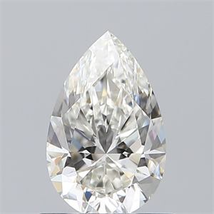 Picture of Natural Diamond 0.70 Carats, Pear with  Cut, H Color, VVS2 Clarity and Certified by GIA