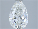 Diamante Natural 1.90 quilates, De pera , Color H, claridad SI1 y certificado IGI