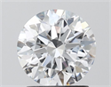 Del inventario de diamantes de laboratorio, 1.57 quilates, Redondo , Color E, claridad IF y certificado IGI