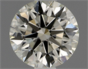 Diamante Natural 0.80 quilates, Redondo , Color J, claridad IF y certificado IGI