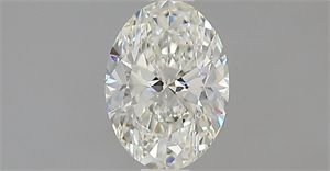 Picture of Natural Diamond 0.70 Carats, Oval with  Cut, H Color, IF Clarity and Certified by IGI