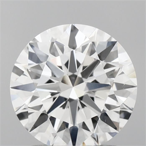 Picture of Lab Grown Diamond 1.41 Carats, Round with Ideal Cut, D Color, VS1 Clarity and Certified by IGI