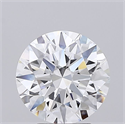 Lab Grown Diamond 2.91 Carats, Round with Ideal Cut, D Color, IF Clarity and Certified by IGI
