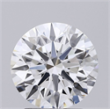 Del inventario de diamantes de laboratorio, 2.04 quilates, Redondo , Color D, claridad VVS2 y certificado IGI