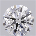 Del inventario de diamantes de laboratorio, 0.72 quilates, Redondo , Color D, claridad VVS1 y certificado IGI