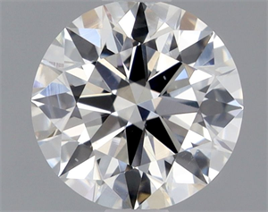 Picture of Natural Diamond 0.71 Carats, Round with Excellent Cut, H Color, VS2 Clarity and Certified by GIA