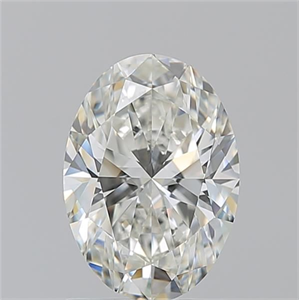 Picture of Natural Diamond 1.30 Carats, Oval with  Cut, I Color, VVS2 Clarity and Certified by GIA