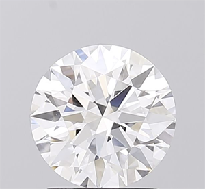 Picture of Lab Grown Diamond 1.52 Carats, Round with Ideal Cut, D Color, VS1 Clarity and Certified by IGI