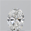 Natural Diamond 0.70 Carats, Oval with  Cut, F Color, VS1 Clarity and Certified by GIA