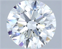 Diamante Natural 1.71 quilates, Redondo , Color H, claridad VVS2 y certificado IGI