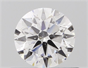 Diamante Natural 0.50 quilates, Redondo , Color D, claridad SI1 y certificado GIA