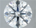 Natural Diamond 2.18 Carats, Round with Excellent Cut, G Color, VVS2 Clarity and Certified by IGI