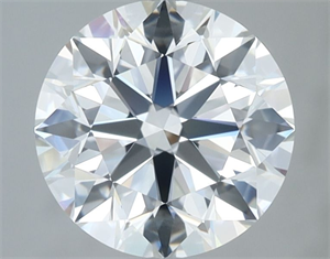 Picture of Natural Diamond 2.18 Carats, Round with Excellent Cut, G Color, VVS2 Clarity and Certified by IGI