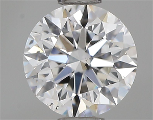 Picture of Natural Diamond 0.70 Carats, Round with Very Good Cut, E Color, SI1 Clarity and Certified by IGI