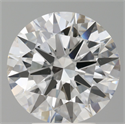 Lab Grown Diamond 4.10 Carats, Round with Ideal Cut, E Color, VS1 Clarity and Certified by IGI