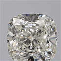 Natural Diamond 0.80 Carats, Cushion with  Cut, I Color, VVS1 Clarity and Certified by GIA