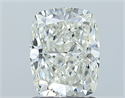 Natural Diamond 1.51 Carats, Cushion with  Cut, I Color, SI1 Clarity and Certified by GIA