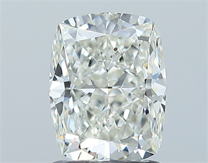 Picture of Natural Diamond 1.51 Carats, Cushion with  Cut, I Color, SI1 Clarity and Certified by GIA