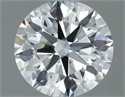 Diamante Natural 0.50 quilates, Redondo , Color H, claridad VVS2 y certificado GIA