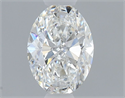 Diamante Natural 0.41 quilates, Ovalado , Color F, claridad VS2 y certificado GIA