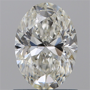 Picture of Natural Diamond 1.00 Carats, Oval with  Cut, I Color, VS1 Clarity and Certified by GIA