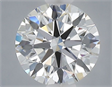 Del inventario de diamantes de laboratorio, 1.01 quilates, Redondo , Color D, claridad VVS2 y certificado IGI