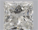 Natural Diamond 0.70 Carats, Princess with  Cut, I Color, VVS1 Clarity and Certified by GIA