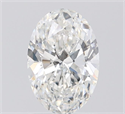 Natural Diamond 1.32 Carats, Oval with  Cut, G Color, VVS1 Clarity and Certified by GIA