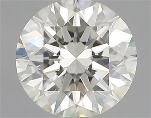 Picture of Natural Diamond 1.01 Carats, Round with Excellent Cut, K Color, VVS1 Clarity and Certified by GIA