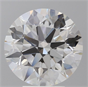 Lab Grown Diamond 5.11 Carats, Round with Ideal Cut, E Color, VVS2 Clarity and Certified by IGI
