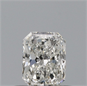 Diamante Natural 0.38 quilates, Radiante , Color I, claridad VVS1 y certificado GIA