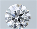 Diamante Natural 0.66 quilates, Redondo , Color D, claridad VVS1 y certificado GIA