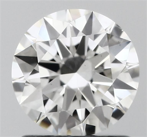 Picture of Natural Diamond 1.01 Carats, Round with Excellent Cut, I Color, SI2 Clarity and Certified by GIA