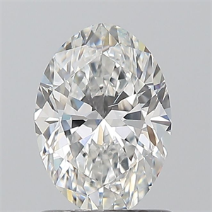 Picture of Natural Diamond 1.00 Carats, Oval with  Cut, F Color, VS2 Clarity and Certified by GIA