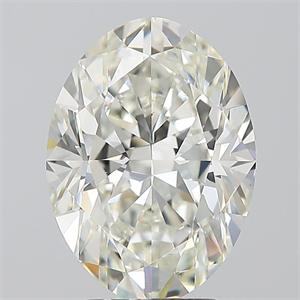 Foto Diamante Natural 3.51 quilates, Ovalado , Color J, claridad VS2 y certificado GIA de