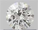 Diamante Natural 0.44 quilates, Redondo , Color H, claridad VVS1 y certificado GIA