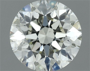 Picture of Natural Diamond 0.70 Carats, Round with Excellent Cut, L Color, VS2 Clarity and Certified by IGI