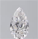 Natural Diamond 2.21 Carats, Pear with  Cut, F Color, VVS2 Clarity and Certified by GIA