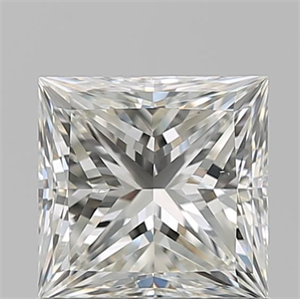 Picture of Natural Diamond 1.01 Carats, Princess with  Cut, J Color, VS2 Clarity and Certified by GIA