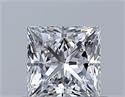Diamante Natural 0.50 quilates, Princesa , Color D, claridad VVS2 y certificado GIA