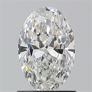 Picture of Natural Diamond 1.00 Carats, Oval with  Cut, F Color, IF Clarity and Certified by GIA